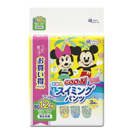 【最大半額！令和セール】大王製紙 グーン スイミングパンツ 男女共用 Bigサイズ 12枚