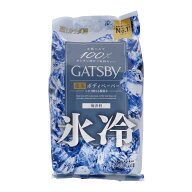 【夜の市★合算2千円超で送料無料対象】マンダム ギャツビー 薬用 氷冷 ボディペーパー 無香料 カラダ用 …