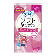 【夜の市★合算2千円超で送料無料対象】ユニ・チャーム ソフィ ソフトタンポン ライト 軽い日用 10個入 (…