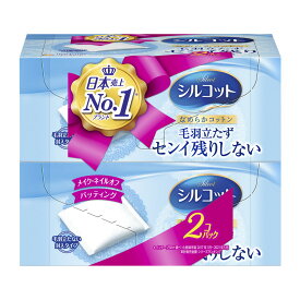 【姫流12周年感謝】 ユニチャーム シルコット　82枚×2個パック ( 計164枚 ) 完全封入タイプ ( コットン ) ( 4903111455614 )