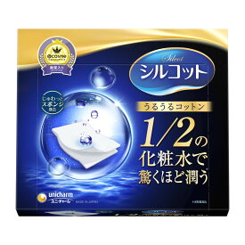 【お一人1点限り！令和セット】ユニ・チャーム　シルコット うるうるスポンジ仕立て 40枚入　 ( 4903111478064 ) ※商品パッケージ変更の場合あり