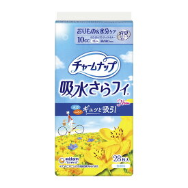 ユニ・チャーム チャームナップ 吸水さらフィ 10cc 無香料 28枚 パンティライナー ロング 19cm ( 軽い尿モレの方 ) ( 4903111554102 )