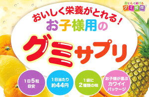 UHA味覚糖UHAグミサプリKIDSSTUDY20日分100粒入