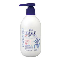 【姫流13周年感謝】 熊野油脂 麗白 ハトムギ UVミルキージェル 250ml (4513574027732)