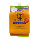 【夜の市★合算2千円超で送料無料対象】熊野油脂 四季折々 薬用 柿渋 リンス イン シャンプー フレッシュフローラルの香り つめかえ 大容量 1000ml