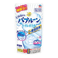 【決算還元】アース製薬 らくハピ いれるだけ バブルーン トイレボウル 160g ( トイレ用 洗浄剤 除菌 掃…
