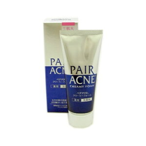 【送料無料・まとめ買い×3】ライオン ペア アクネ クリーミーフォーム 薬用洗顔料 80g