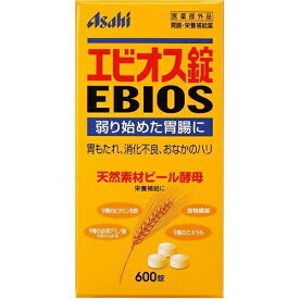 アサヒグループ食品 エビオス錠 600錠