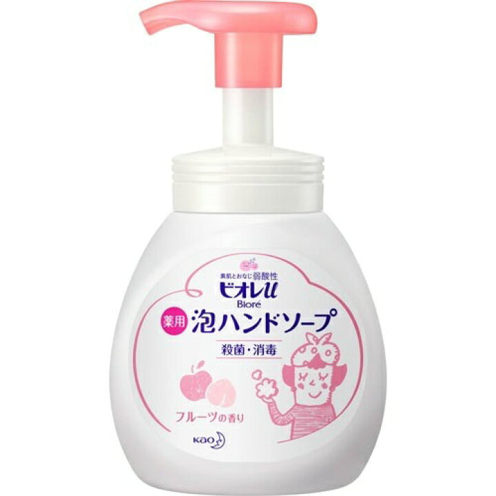 楽天市場】花王 ビオレu 泡ハンドソープ フルーツ ポンプ 250ml : 姫路 