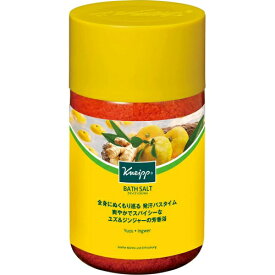 クナイプ バスソルト ユズ&ジンジャーの香り 850g