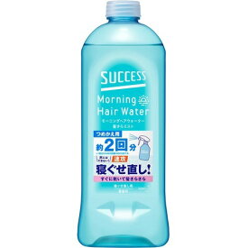 【送料無料・まとめ買い×3】花王 サクセス モーニングヘアウォーター 髪さらミスト詰替用 440ml