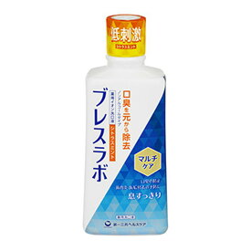 第一三共ヘルスケア ブレスラボ マウスウォッシュ マルチケア シトラスミント 450ml 薬用洗口液