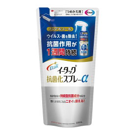 【×4個セット 送料込】エーザイ イータック 抗菌化スプレーα つめかえ用 200mL