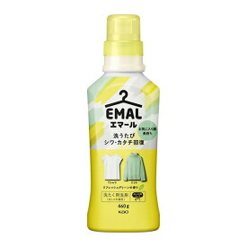【1点限り！令和お試し価格】花王 エマール リフレッシュグリーンの香り 本体 460g 洗たく用洗剤 おしゃれ着用