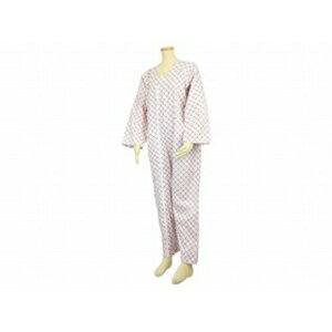 【送料込】幸和製作所 テイコブ エコノミー上下続き服ピンク L
