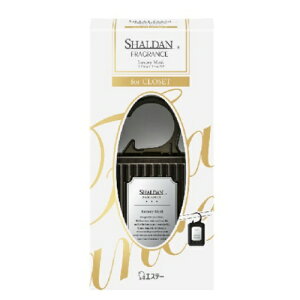 エステーSHALDANフレグランスforCLOSET本体ラグジュアリームスク30g