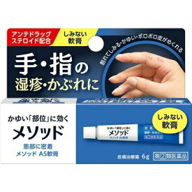 【第(2)類医薬品】ライオン メソッドAS軟膏 6g ※セルフメディケーション税制対象