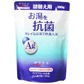 【送料込・まとめ買い×7点セット】丹平製薬　サラリユ　詰替え 360G （風呂水清浄剤）(4987133014912)