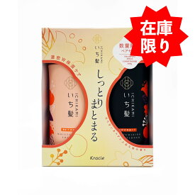 【数量限定・お得ペア】クラシエ いち髪 シャンプー&コンディショナー ぺアセット 濃密W保湿ケア 本体 480mL+480g（4901417788849）※パッケージ変更の場合あり《 決算還元 》