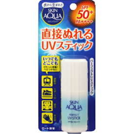 ロート製薬 スキンアクア パーフェクトUVスティック 日焼け止め 10g