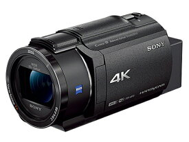【延長保証対応】FDR-AX45A (B) [ブラック] SONY 4Kビデオカメラレコーダー ハンディカム 空間光学手ブレ補正機能 光学20倍ZEISSレンズ 2022年モデル【送料無料】【新品】