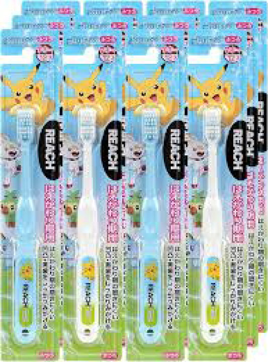 楽天市場】リーチ キッズ ポケモン はえかわり期用 歯ブラシ 12本 