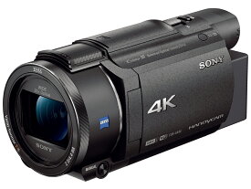 FDR-AX60-B SONY デジタル4Kビデオカメラ ハンディカム 20倍光学ズーム 内蔵メモリー64GB【送料無料】【新品】