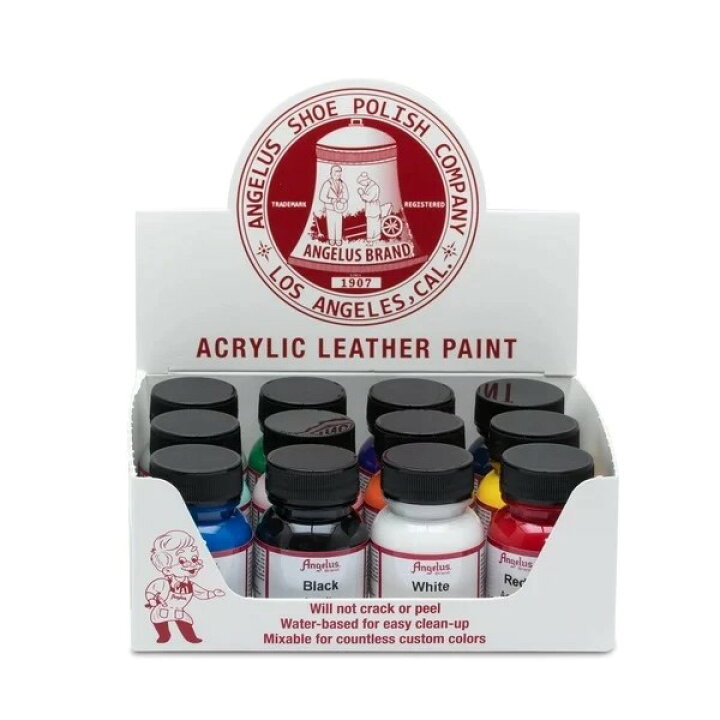 楽天市場】アンジェラス ペイント【お買い得12色セット】Angelus Paint 