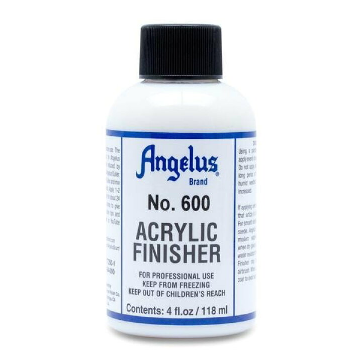 【フィニッシャーノーマル4oz】Angelus Paint アンジェラス Acrylic Finisher Normal  4オンス（118ml） アトランダム 