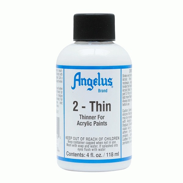 【2-Thin 4oz】Angelus Paint アンジェラス添加剤 ４オンス（118ml)