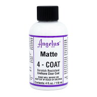 Angelus Matte 4-COAT 4oz スクラッチレジスタントコート