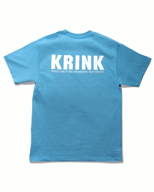 Krink　ライトブルーロゴTシャツ クリンク　グラフィティ
