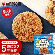 ！P10倍｜9/26まで！【新味登場！】 5年保存 おにぎり 非常食 保存食 【 もっちりつや炊きおにぎり おか…