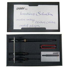 LAMY ラミー 万年筆 joy　L15SET joy-AL　カリグラフィセット ブラック l15set お祝いギフト プレゼント 海外ブランド高級筆記具