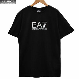エンポリオアルマーニ シャツ EA7 EMPORIO ARMANI クルーネックTシャツ Mサイズ ブラック 3LPT39/PJ02Z 1200 BLACK