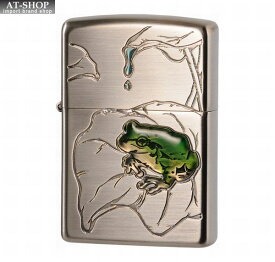 ジッポー ZIPPO ライター エッチング「蛙」ニッケル古美 アドミラル産業 ad-63430198