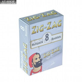 柘製作所(tsuge) ZIG-ZAG ジグザグ ローリングペーパー 手巻きタバコ レギュラーサイズ たばこ 巻紙 マルチパック シルバー #78813