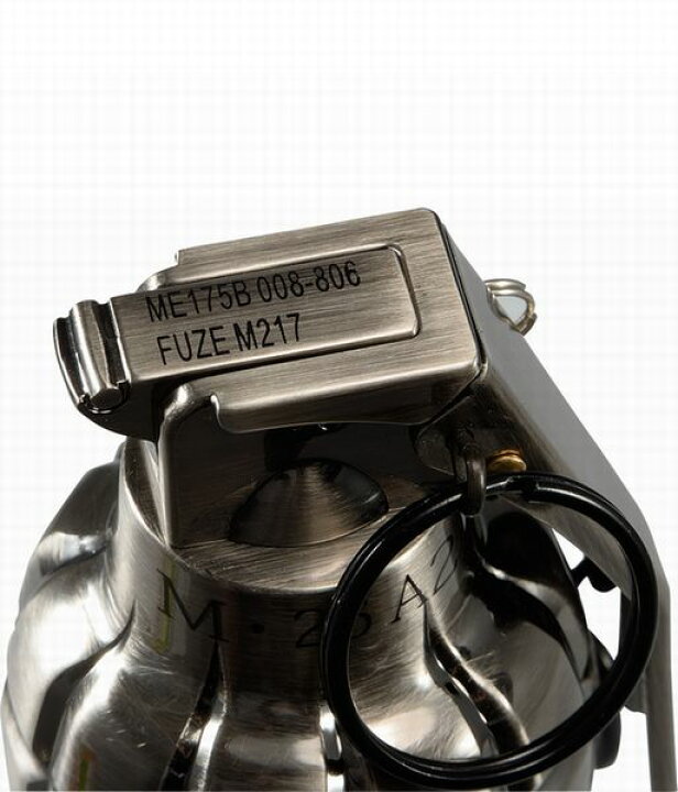 楽天市場】グレネード ターボライター 手榴弾 ミリタリー ガス注入式ライター アドミラル産業 71390047 銀古美(シルバー) : AT-SHOP