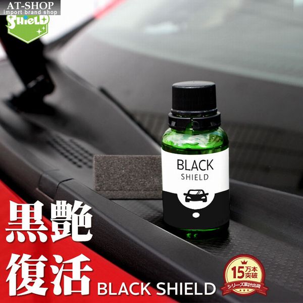 車用 コーティング剤 未塗装樹脂専用 黒樹脂復活剤