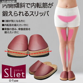 O脚矯正スリッパ Sliet スリエット O-Type 美容 健康サンダル O脚 骨盤脚矯 姿勢 ストレッチ おしゃれ 健康グッズ 人気商品ランキング上位