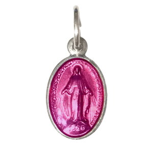 【郵便のみ送料無料】Sサイズ銀色カラー不思議のメダイ パリ奇跡のメダイユ 聖母 マリア ペンダント ヘッド トップ チャーム コイン メダル シルバー ネックレス フランス キリスト教 カト