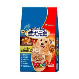 ユニ・チャーム 愛犬元気肥満が気になる7歳以上用ささみ・ビーフ・緑黄色野菜・小魚入り2.3kg 4520699659748※メーカー都合によりパッケージ、デザインが変更となる場合がございます