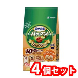 4個セット ユニ・チャーム 愛犬元気パックン10歳以上用ビーフ・ささみ・緑黄色野菜・小魚入り 2.0kg 4520699618912※メーカー都合によりパッケージ、デザインが変更となる場合がございます