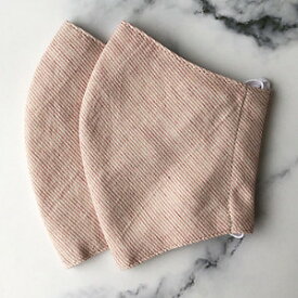 【ショップレヴュー実績4.8超え】【3980円以上送料無料】MASYOME オーガニックコットンマスクピンク