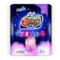 ユニ・チャーム ソフィ 超熟睡ショーツ 特に多い夜用 XLサイズ 4コ入