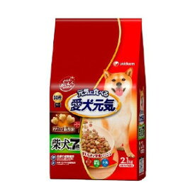 ユニ・チャーム 愛犬元気 柴犬用7歳以上用ビーフ・緑黄色野菜・小魚入り2.1kg 4520699693193※メーカー都合によりパッケージ、デザインが変更となる場合がございます
