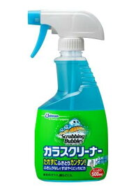 【送料込・まとめ買い×18個セット】 ジョンソン スクラビングバブル ガラスクリーナー 本体 500ml