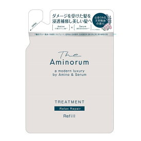 【送料込】熊野油脂 The Aminorum ジ アミノラム トリートメント つめかえ用 350ml 1個