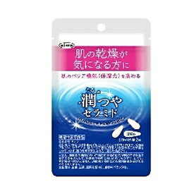 【配送おまかせ】日本製粉 ニップン 潤つやセラミド 28粒入 機能性表示食品 1個