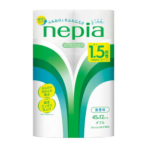 �y�������E�܂Ƃߔ���×6�Z�b�g�z���q�l�s�A �l�s�A nepia �g�C���b�g���[�� 1.5�{�� �_�u�� 45m 12���[������
